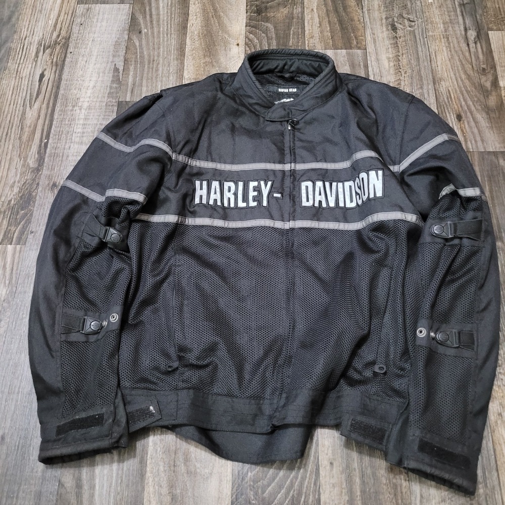 Harley-Davidson Men's Classic Cruiser Mesh Riding Jacket 98248-09VM | Size XL
